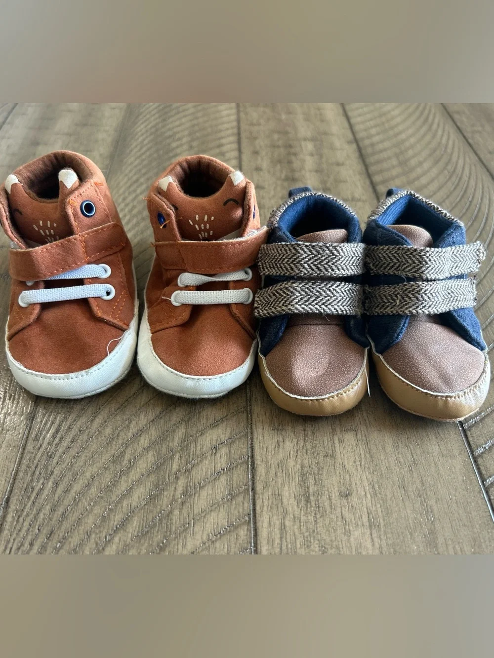 Size 2/ 9-12M Baby Boy Shoes